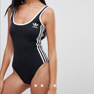 Adidas one-piece swim wear